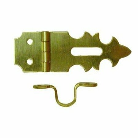 HDL HARDWARE Replaces Stanley Hardware 80-3570 Solid Brass Decorative Hasps N211-466